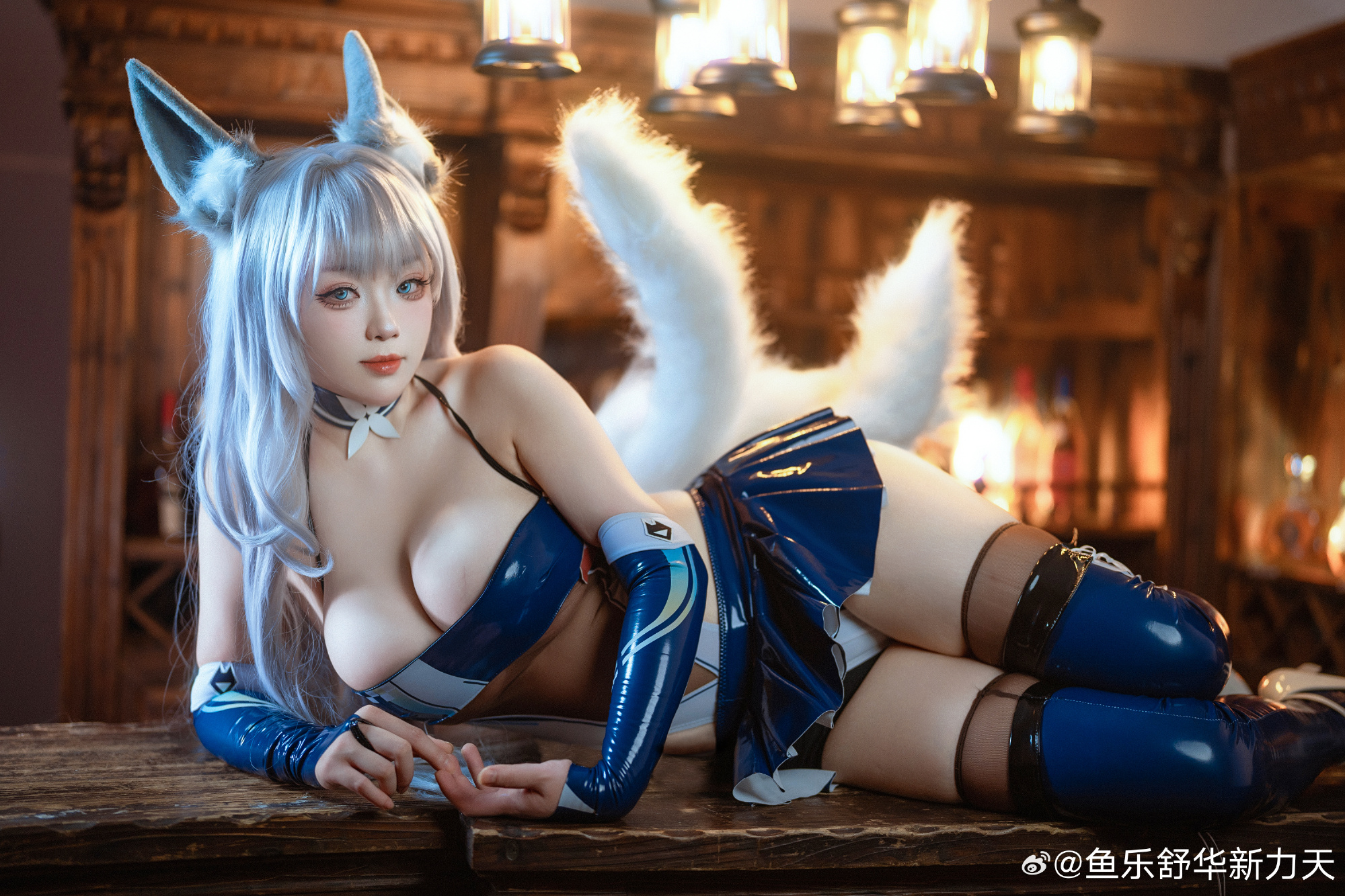 COSPLAY指挥官，累了的话，要在我怀里睡一会吗？碧蓝航线 信浓@荔枝-第7张