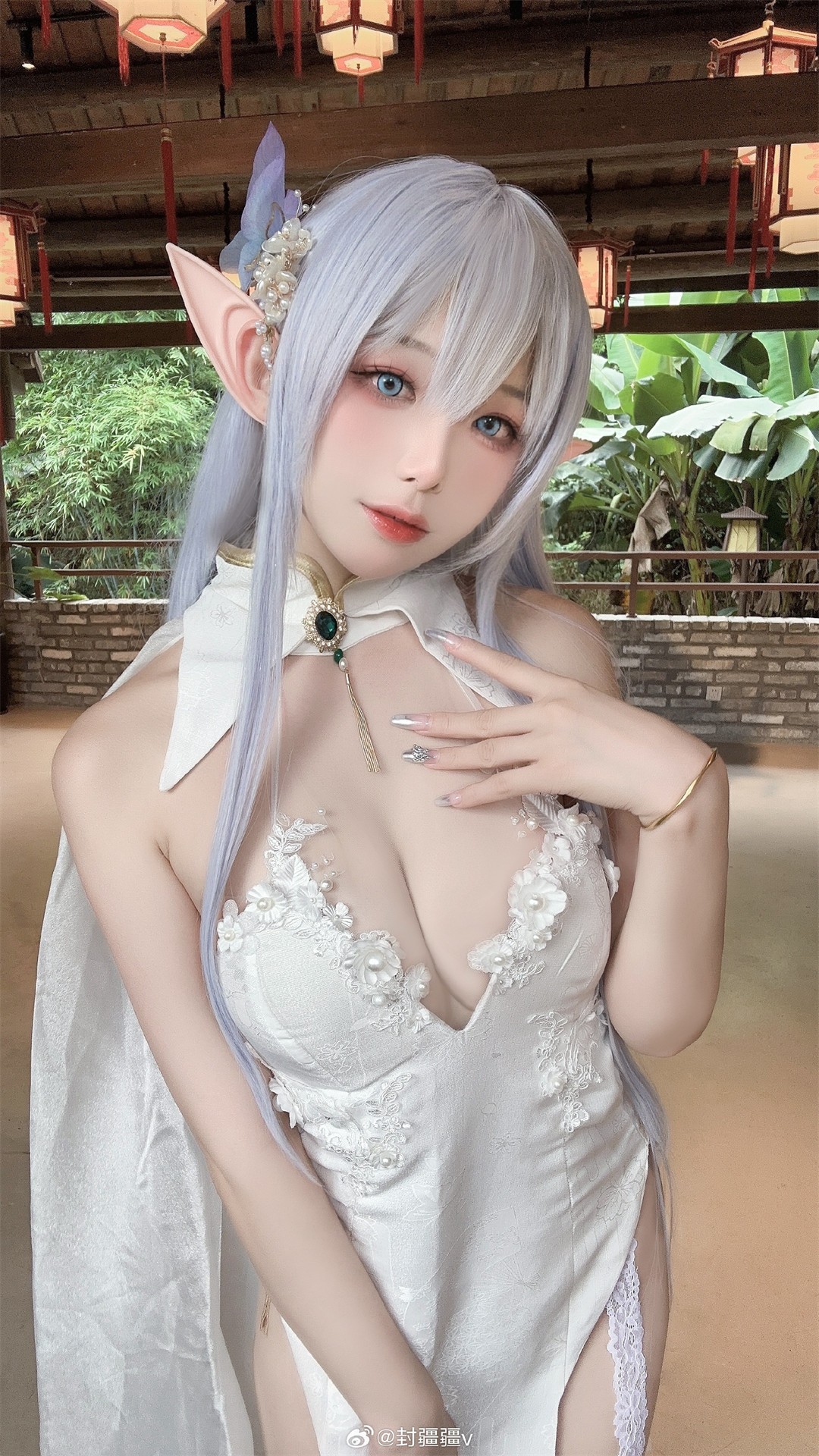 COSPLAY，阿尔比恩是在聆听风的耳语哦_🌸 碧蓝航线@封疆疆v-第2张