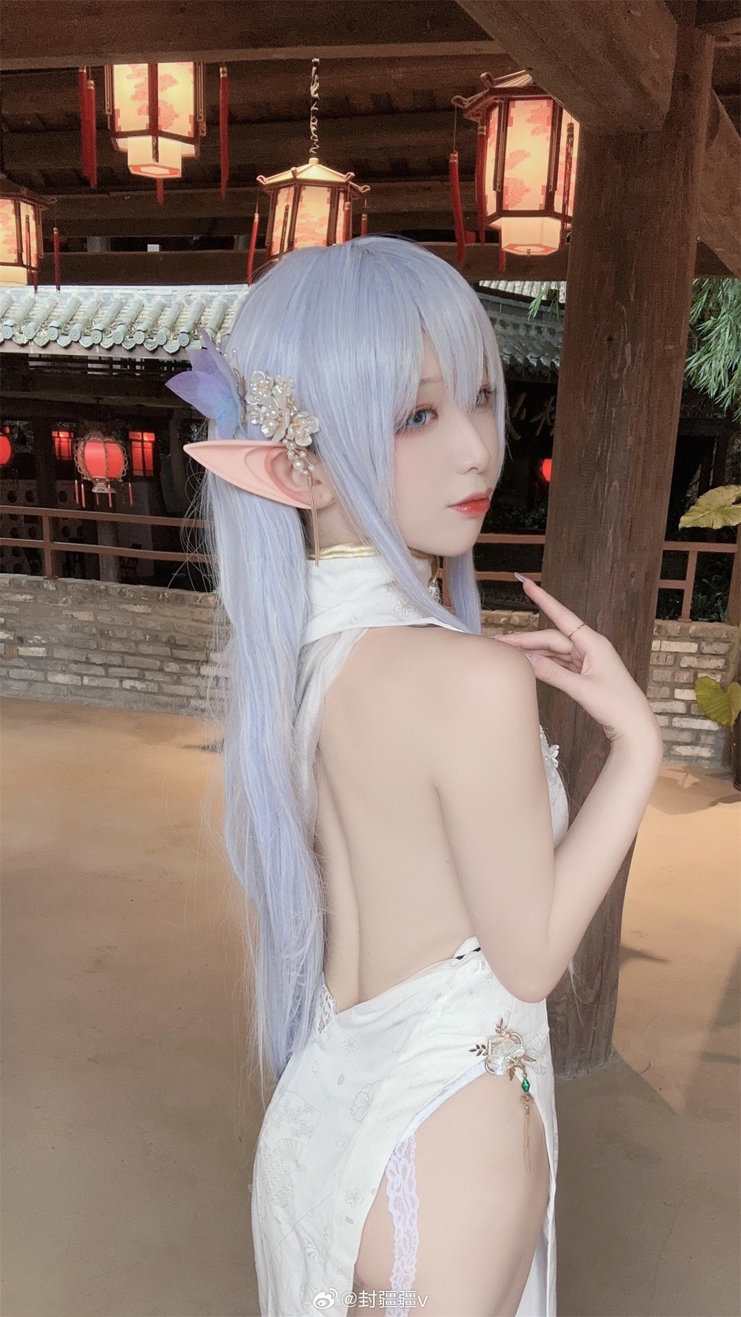 COSPLAY，阿尔比恩是在聆听风的耳语哦_🌸 碧蓝航线@封疆疆v-第1张