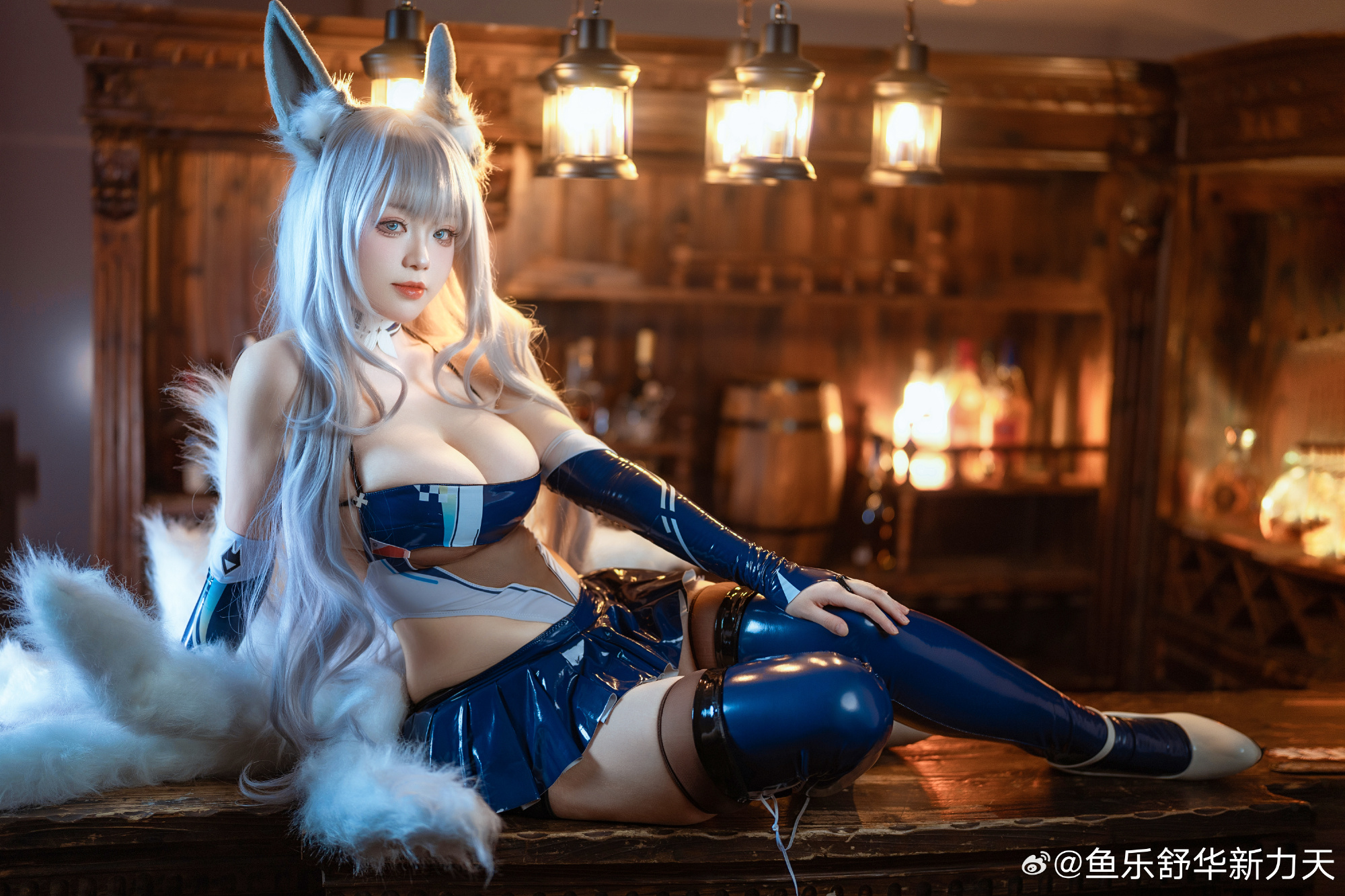 COSPLAY指挥官，累了的话，要在我怀里睡一会吗？碧蓝航线 信浓@荔枝-第5张