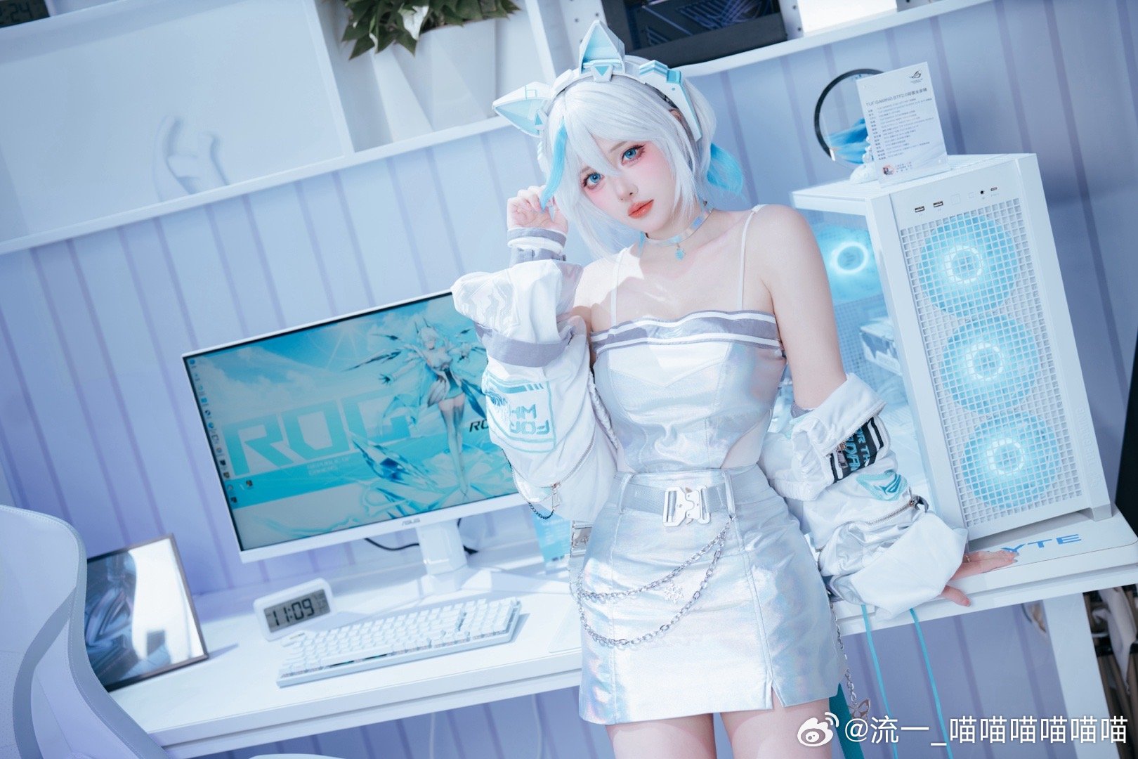 COSPLAY卖电脑的孩子下钟噜！@流一_喵喵喵喵喵喵