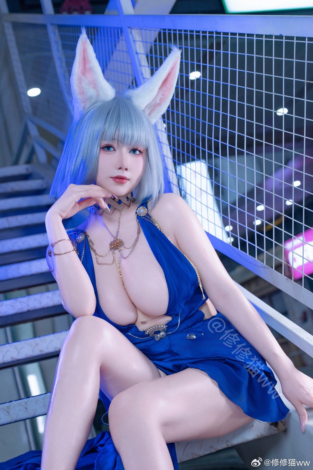 COSPLAY是几个月以前拍的现在才发 碧蓝航线 @修修猫ww