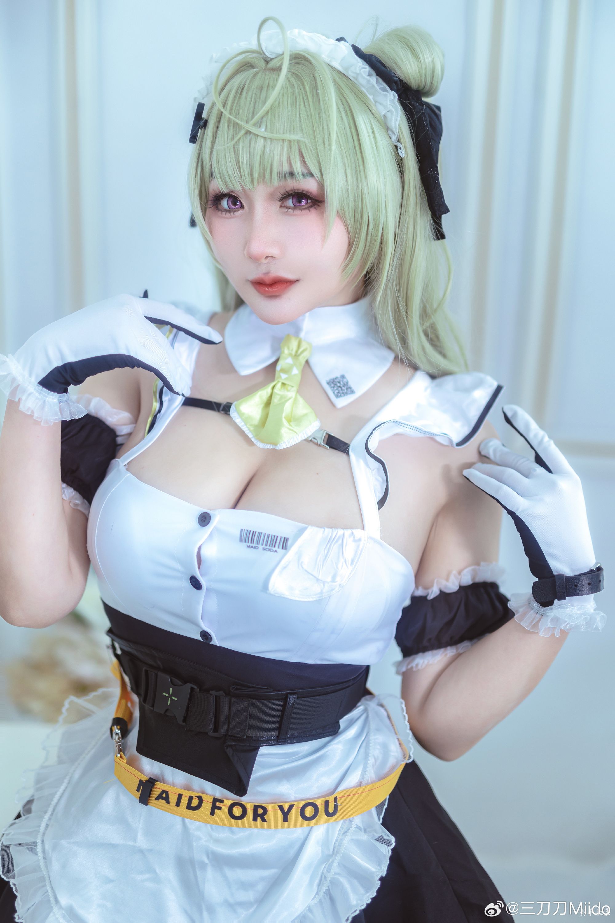 cosplay.nikke_胜利女神 Nikke索达→原皮女仆@三刀刀Miido-第1张.jpg