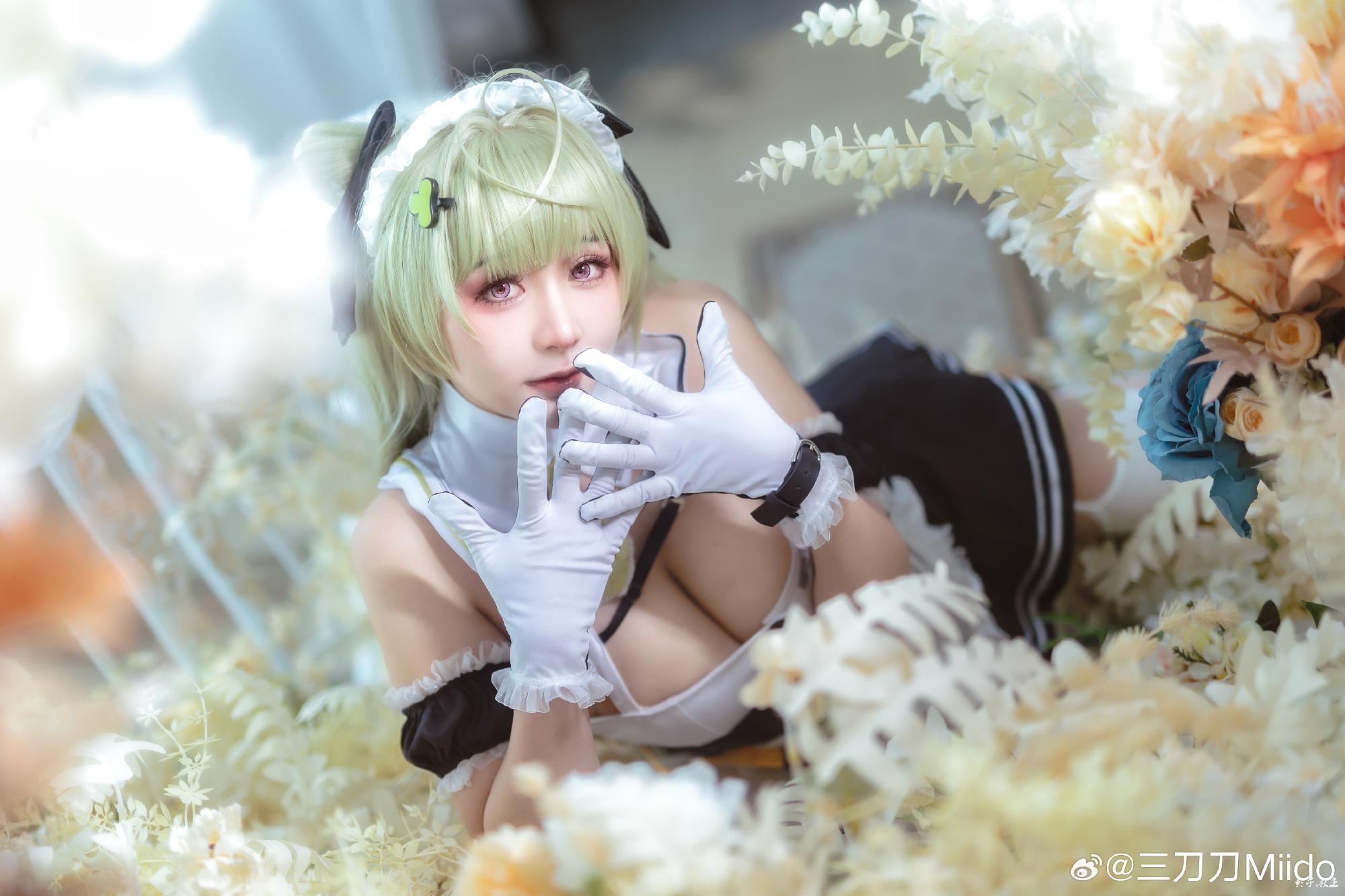 cosplay.nikke_胜利女神 Nikke索达→原皮女仆@三刀刀Miido